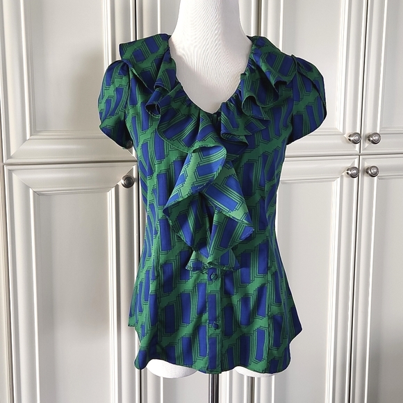 Banana Republic Tops - BANANA REPUBLIC | Ruffled Blouse S/M